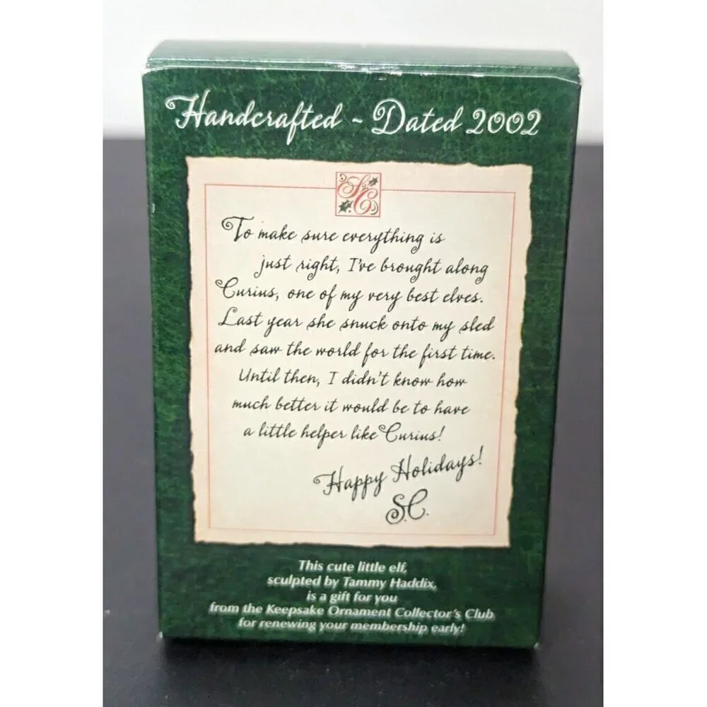 HALLMARK KEEPSAKE COLLECTOR'S CLUB 